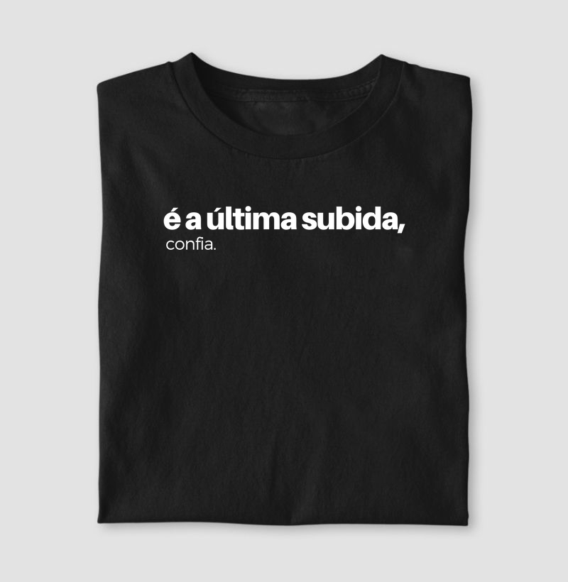 Camiseta Última subida