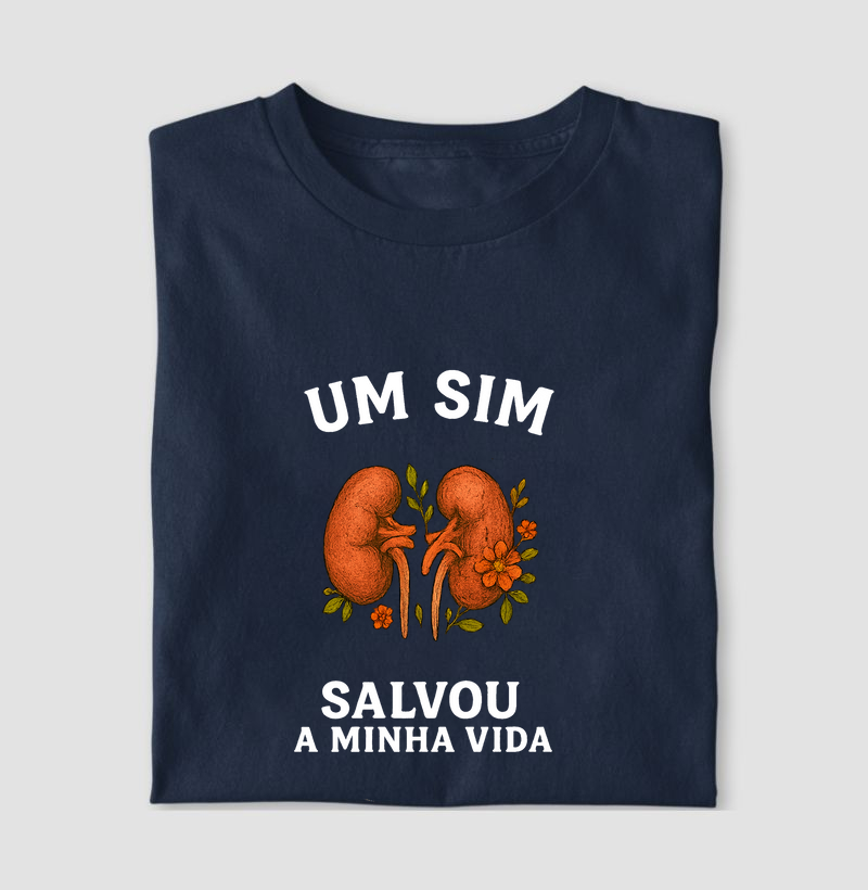 Um sim salvou a minha vida (rins)