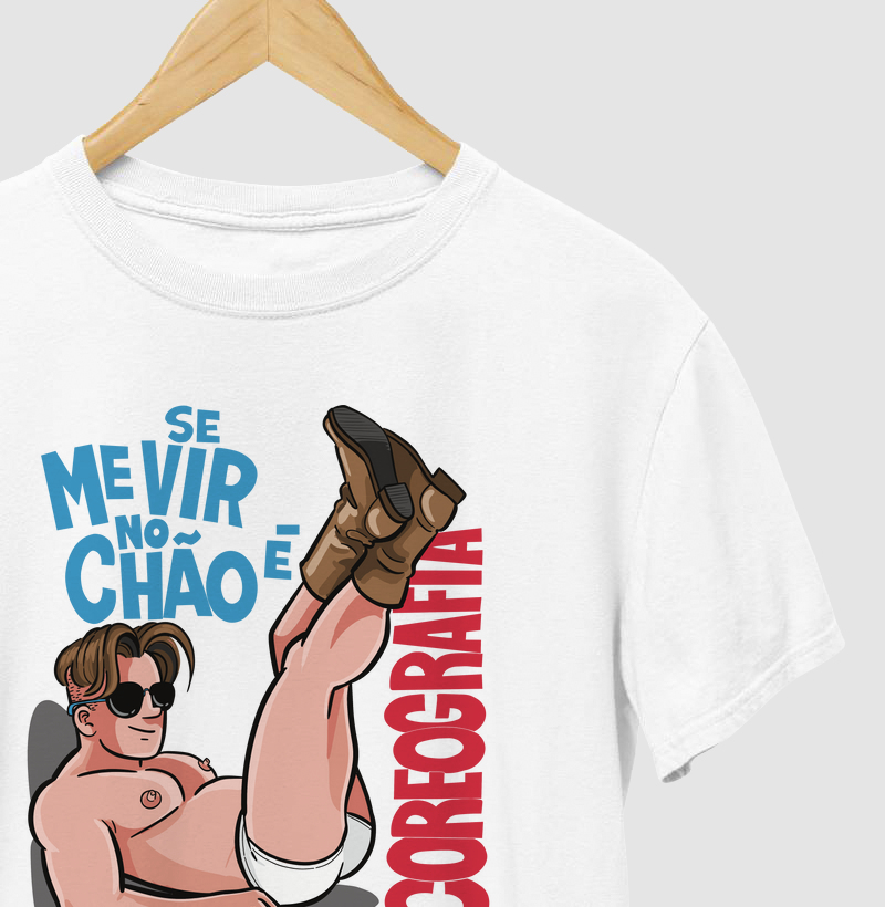 se me vir no chão
