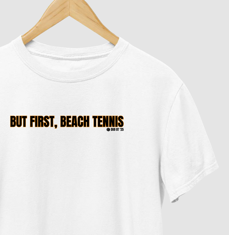 But First, Beach Tennis