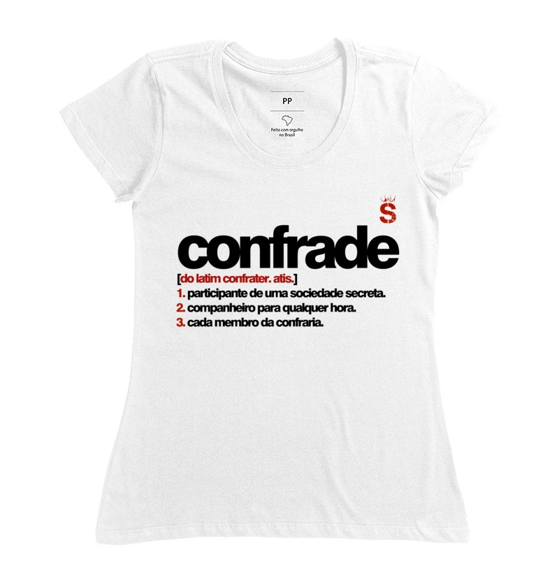 Camisa CONFRADE dicionário