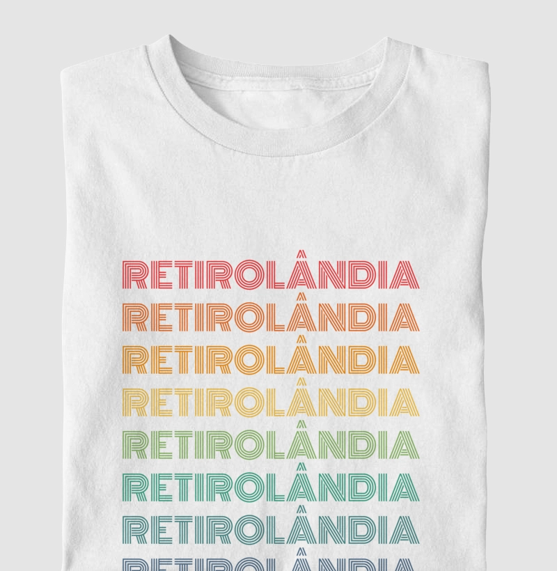 Retirolândia Letreiro Retrô