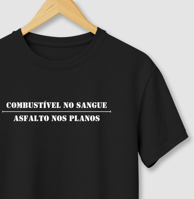 Combustível no sangue, asfalto nos planos
