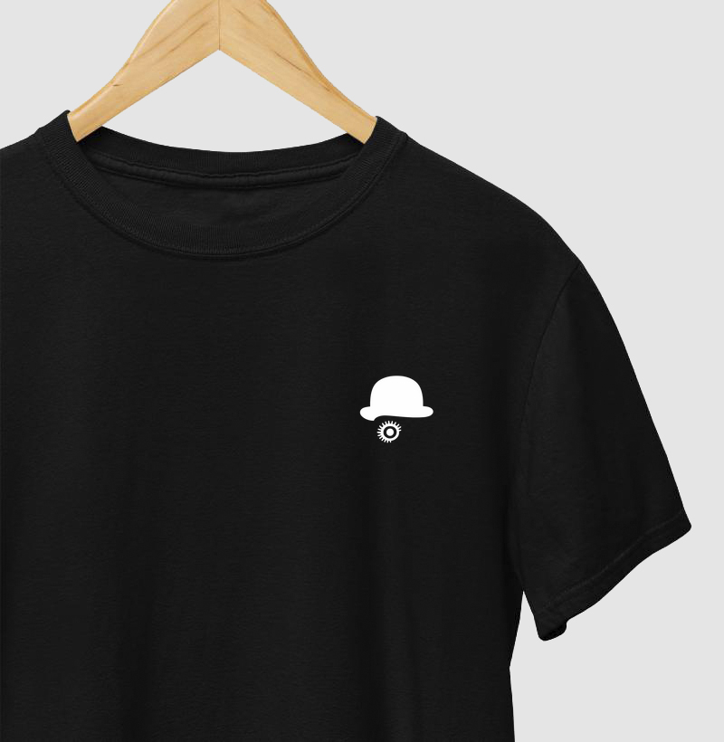 Laranja Mecânica - Estampa Minimalista Iconográfica