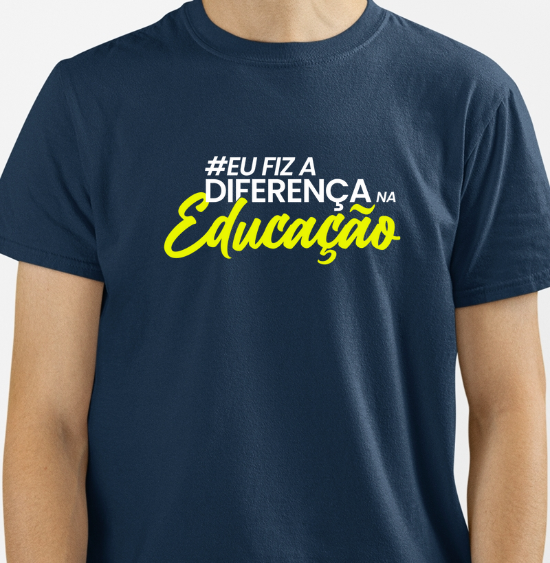 Eu fiz a diferença na educação