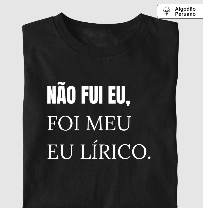 Foi Meu Eu Lírico