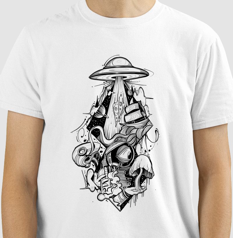 Alien abduction surreal