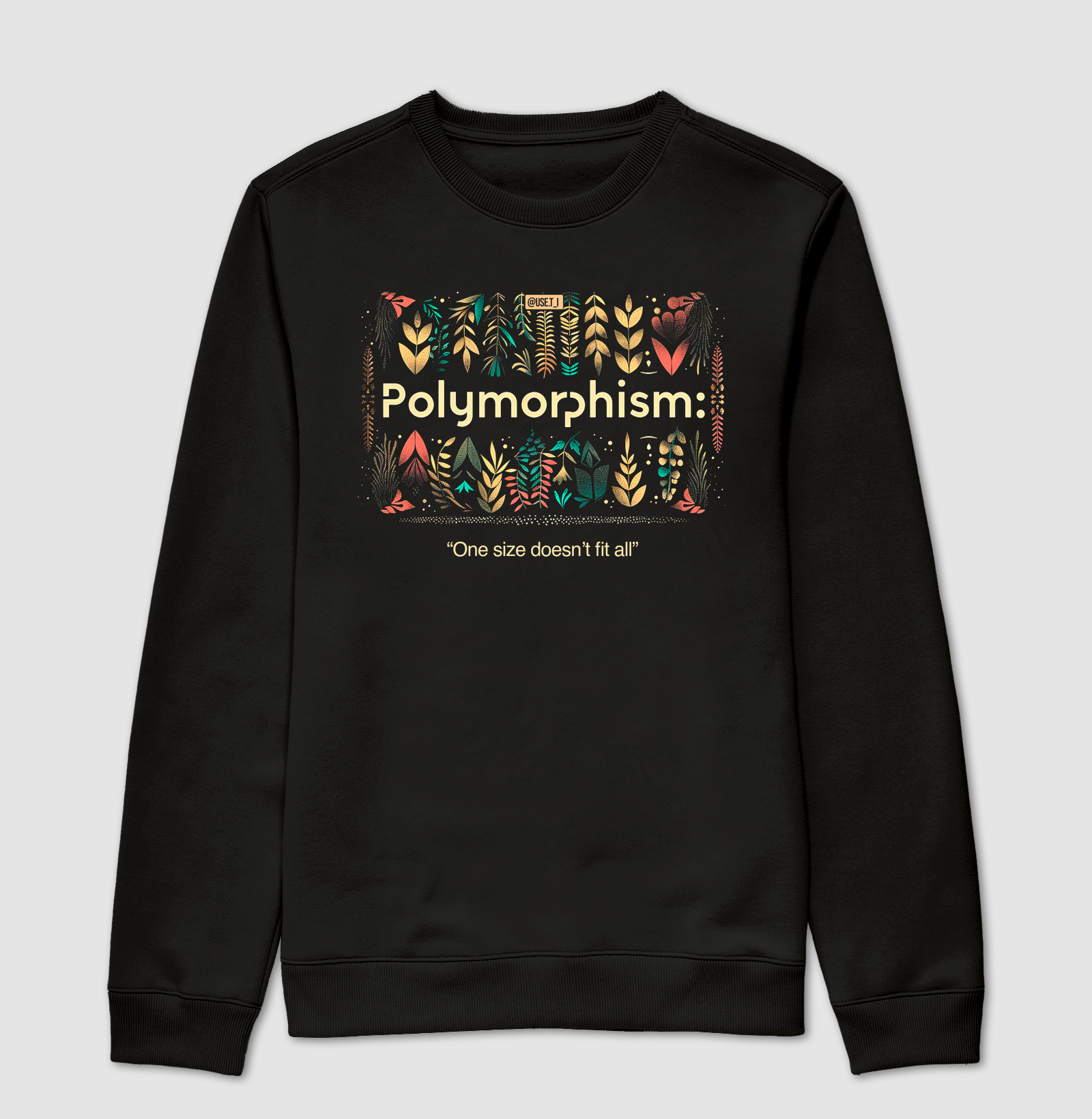 Suéter Slim Polymorphism T.I