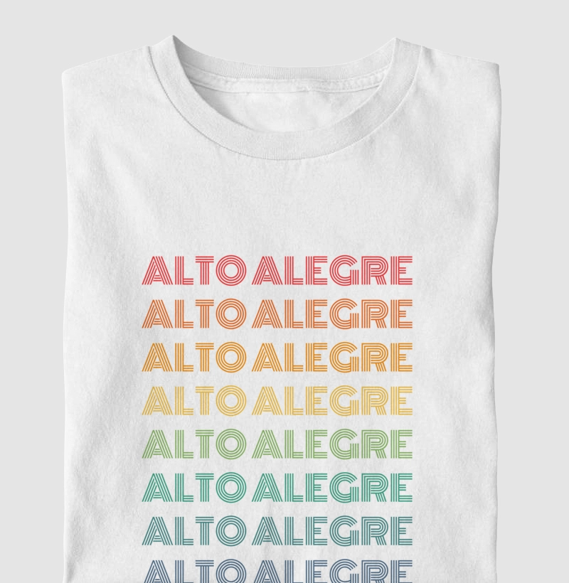 Alto Alegre Letreiro Retrô