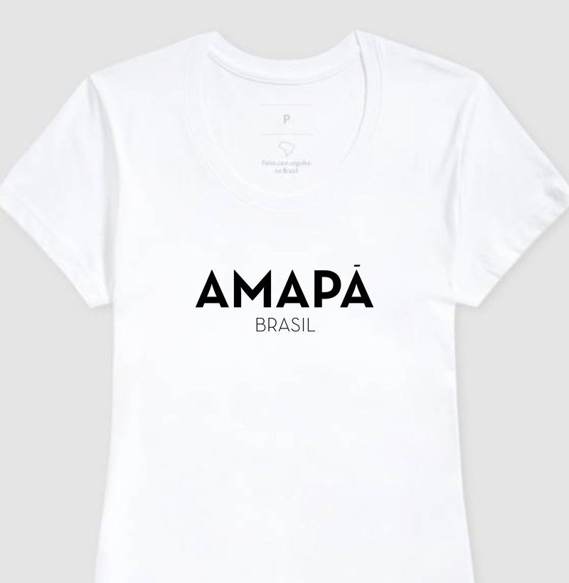 Camiseta Estado Amapá Brasil