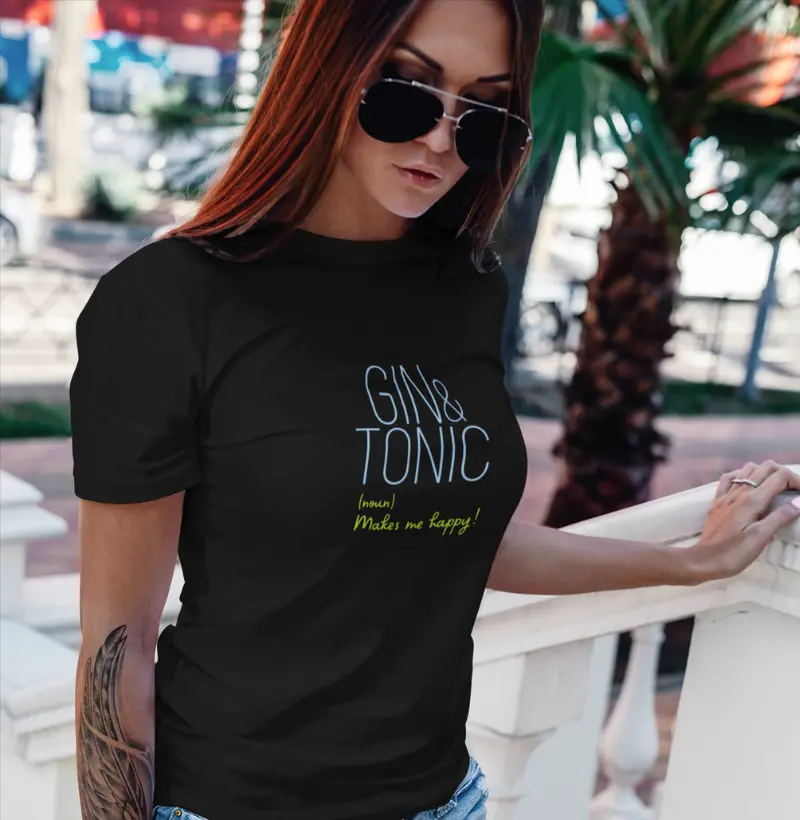 Camiseta ZP Estampada Gin Unissex