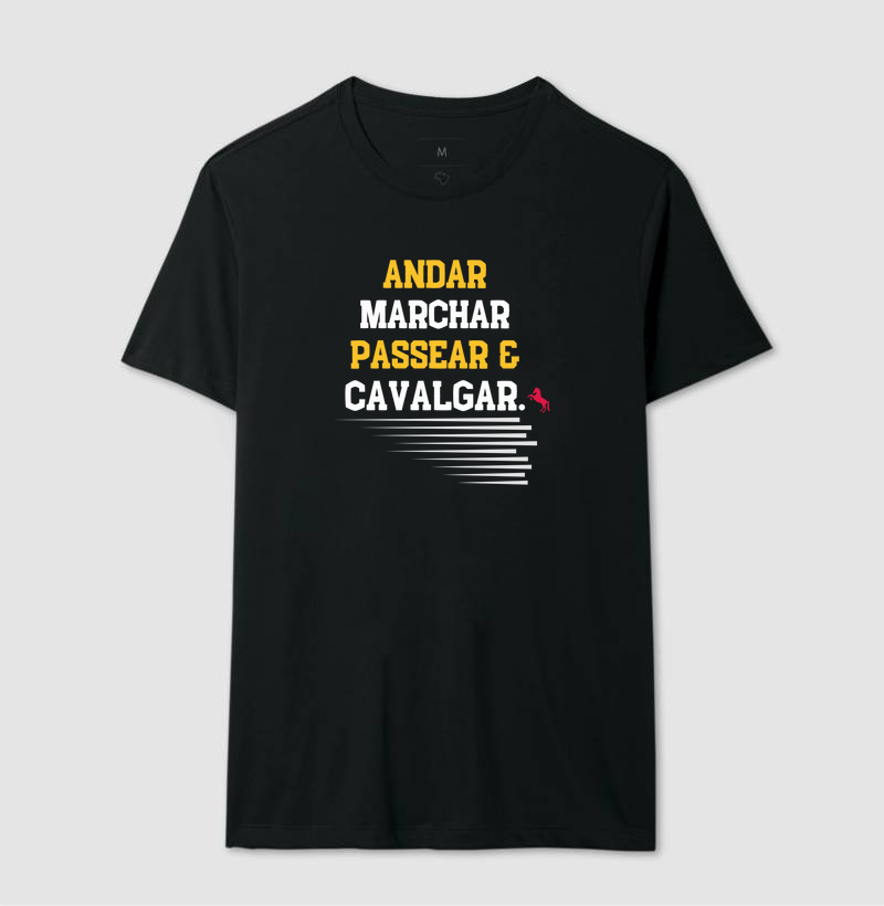 CAMISA ANDAR MARCHAR PASSEAR E CAVALGAR