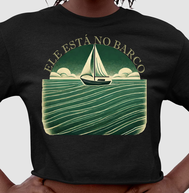 Ele está no barco! 🌊⚓