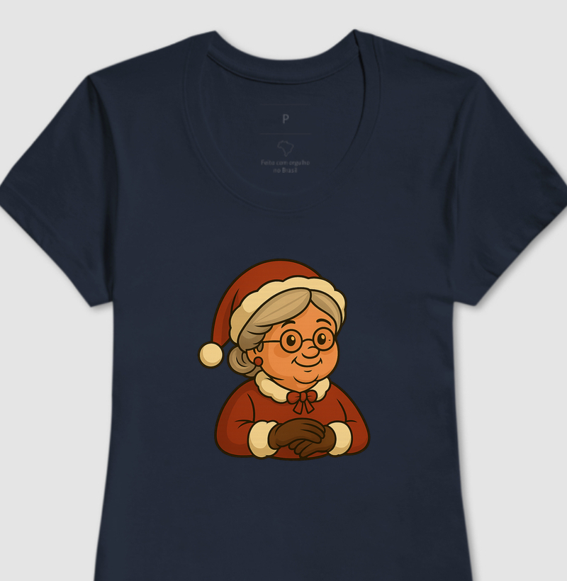 Camiseta - Mamãe Noel