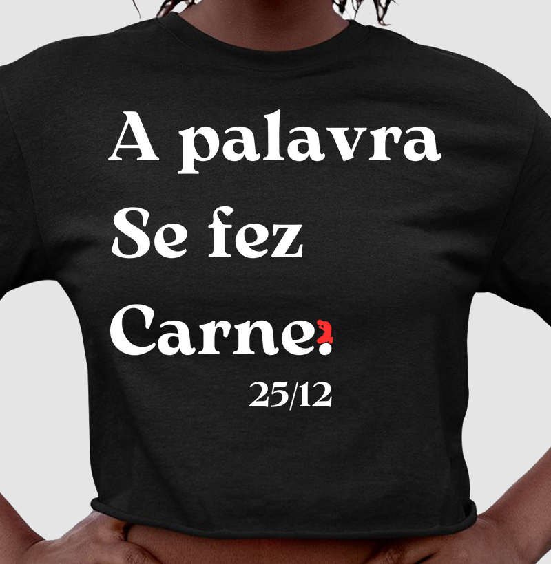 A palavra Se fez Carne. (letra branca)
