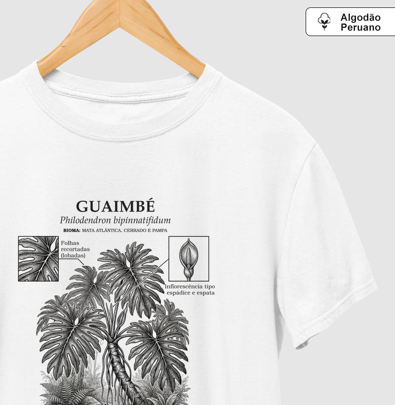Camiseta Prime Guaimbé Vintage | Coleção Enciclopédia Tropical