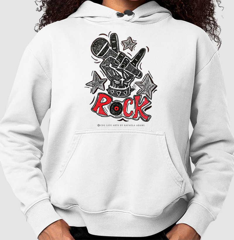 Moletom Let's Rock by Rafaela Adami