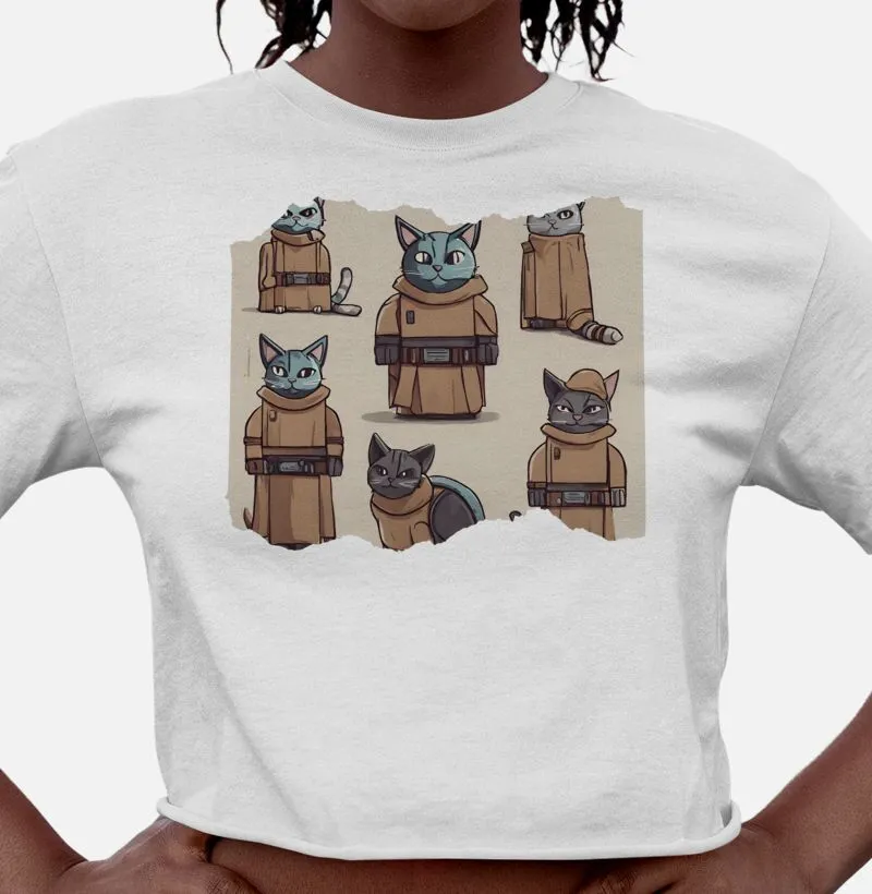 Camisa Cropped Feminina Catlovers - Soul Nice