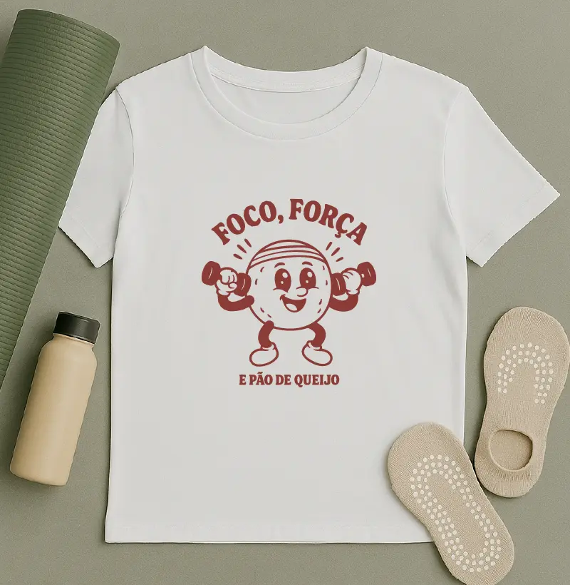 Foco, força e pão de queijo.