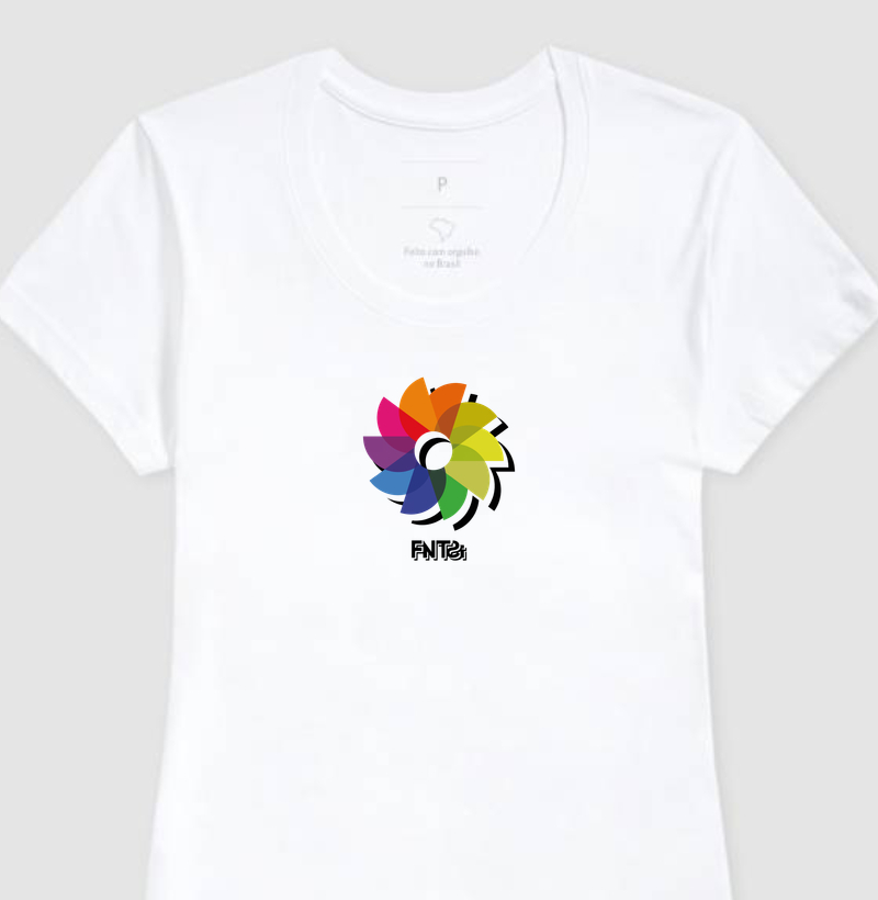 T-SHIRT "DIA" / FLOR DO SOL PEQUENA