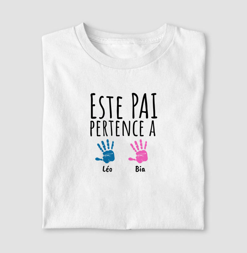 Este Pai pertence a: Léo e Bia