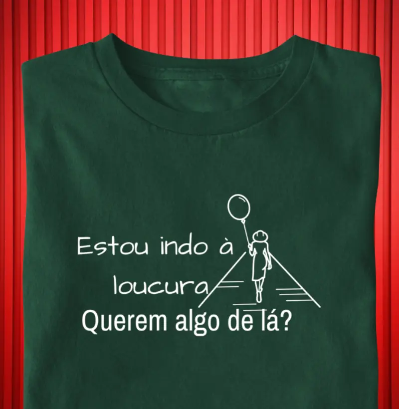 Estou indo a loucura,querem algo de lá?