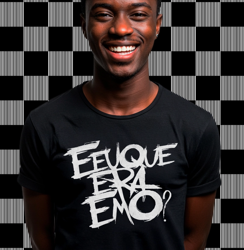 Camiseta E Eu Que Era Emo