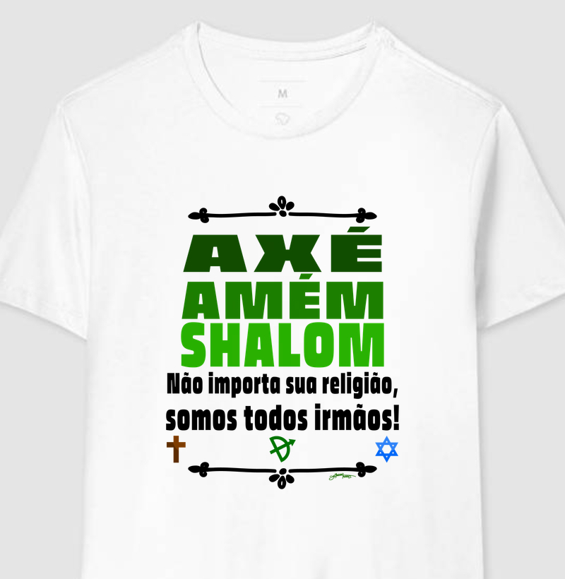 AXÉ, AMÉM, SHALOM