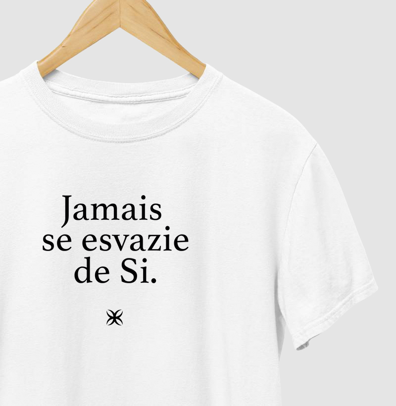 Jamais se esvazie de si