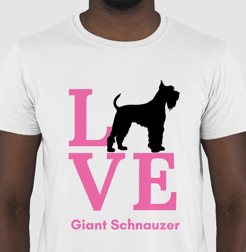 Pink Love Schnauzer (Branca)
