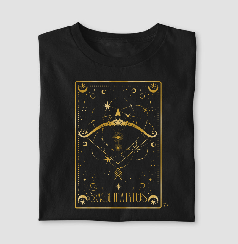 Camiseta Signos SAGITÁRIO - LETTER