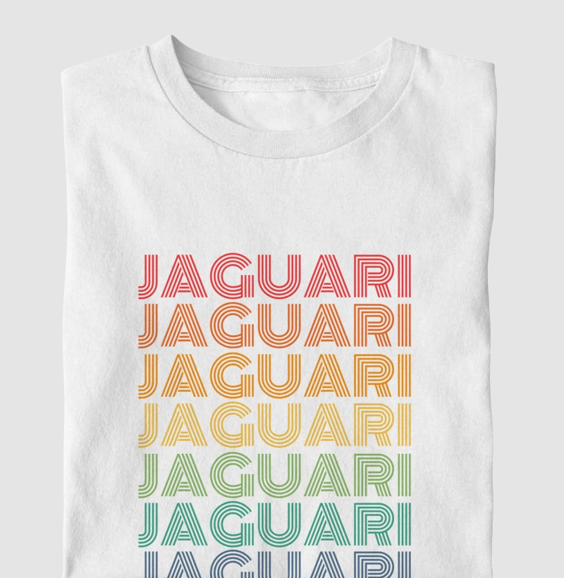 Jaguari Letreiro Retrô