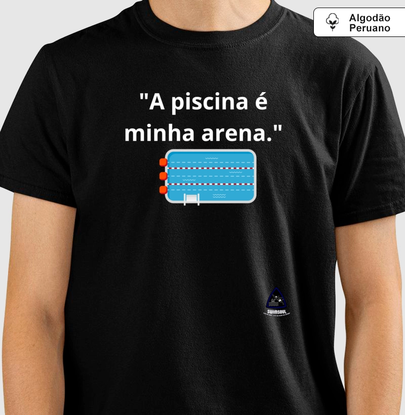"A piscina é minha arena."