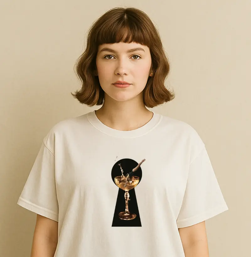 Camiseta Oversized Whispering Wall - por Hideout