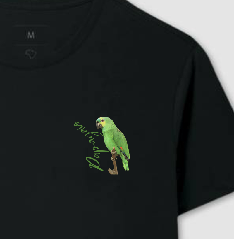 Camiseta - Minimalista Papagaio