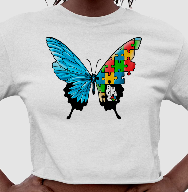 Borboleta Atípica — Azul