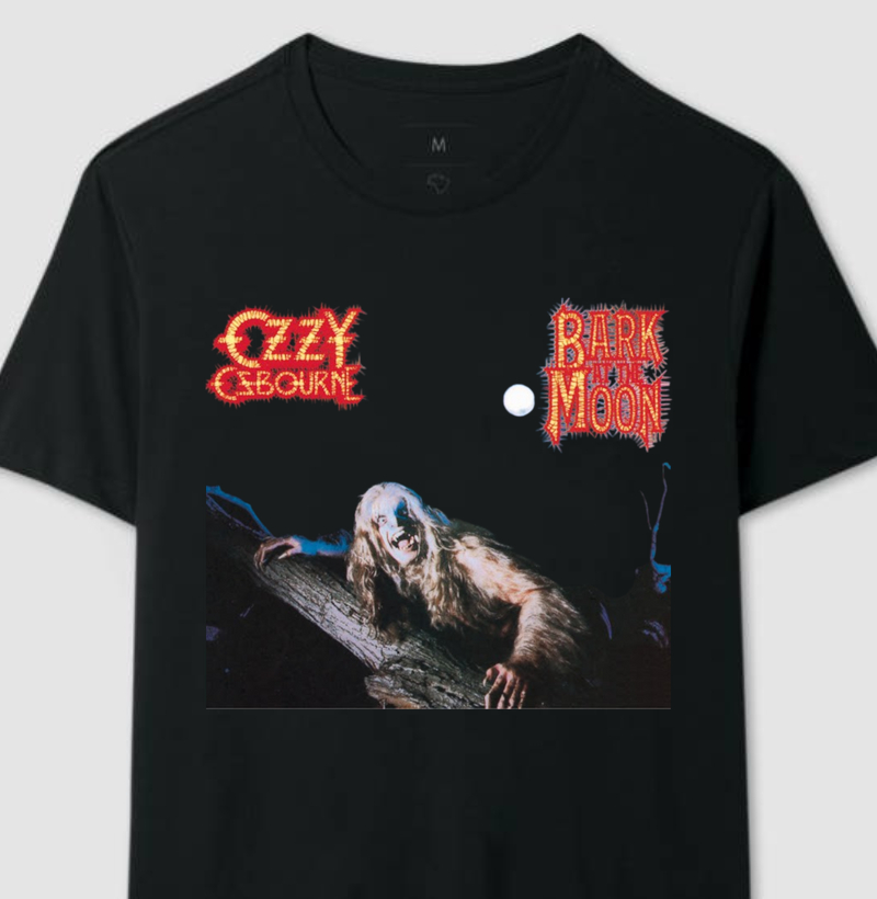 Camiseta Ozzy Osbourne – Bark at the Moon