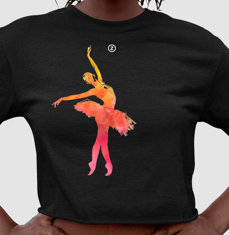 Cropped bailarina - ZAIRE Brasil