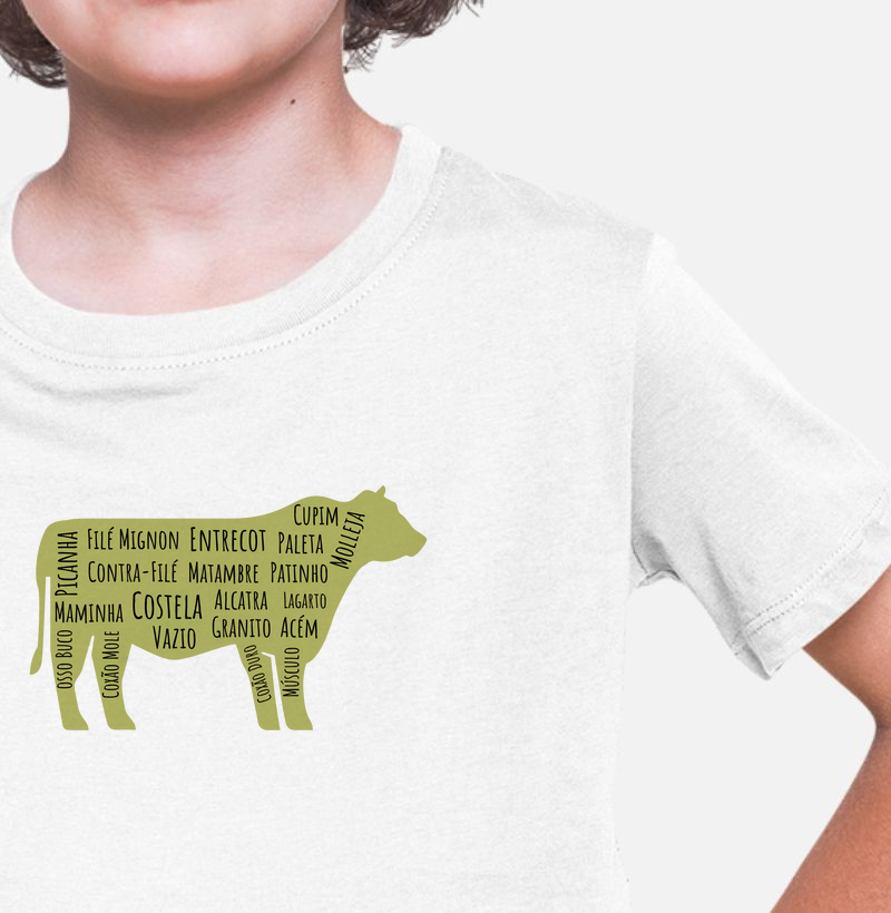 Camiseta Cortes de Carne (infantil)