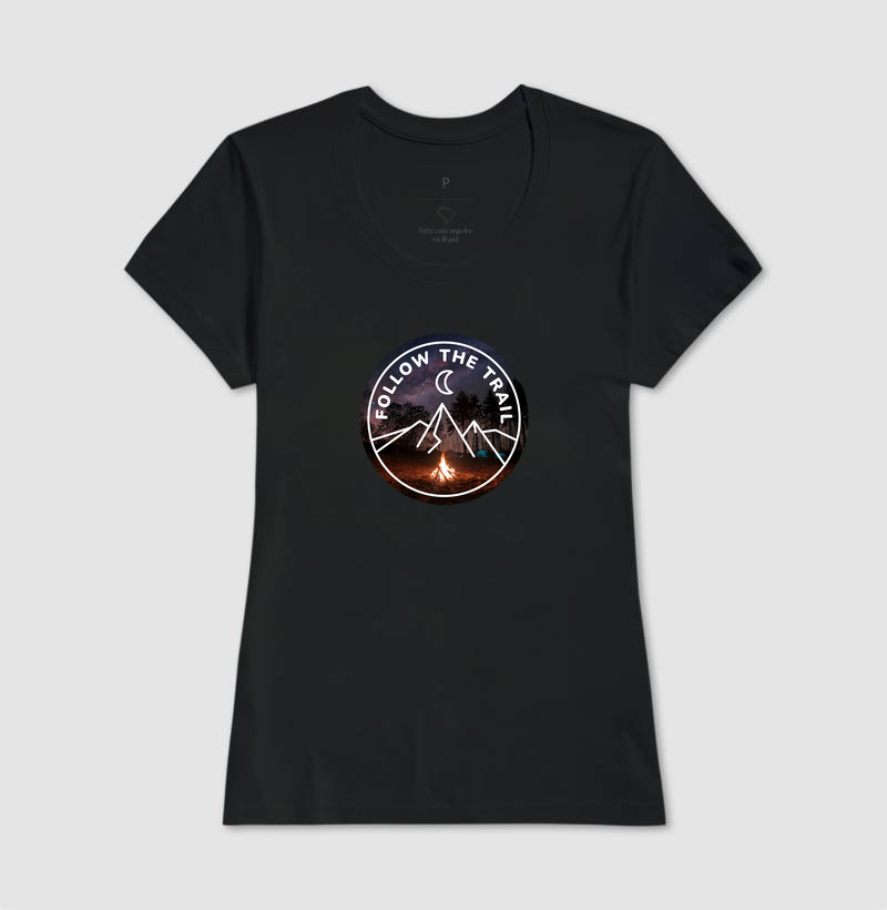 Camiseta Follow The Trail - Feminina