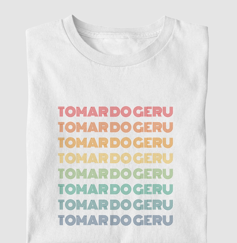 Tomar do Geru Letreiro Retrô