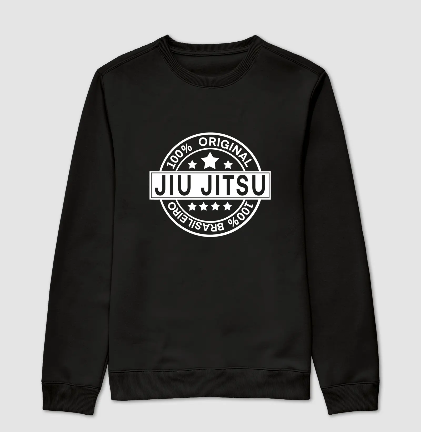 Sueter Moletom Jiu Jitsu 100% Brasileiro