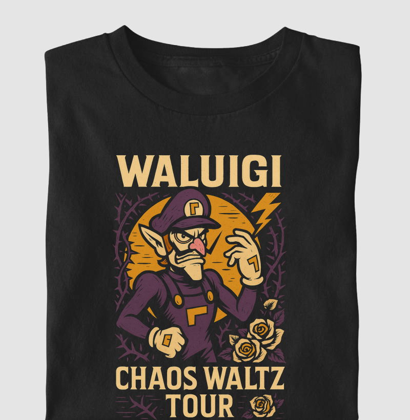 Waluigi Chaos Waltz Mario Rock Collection