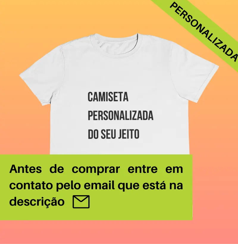 Personalizada com a sua frase