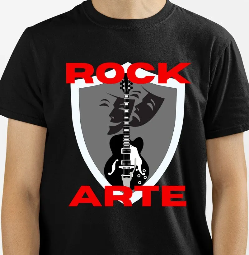 Camiseta Rock Arte