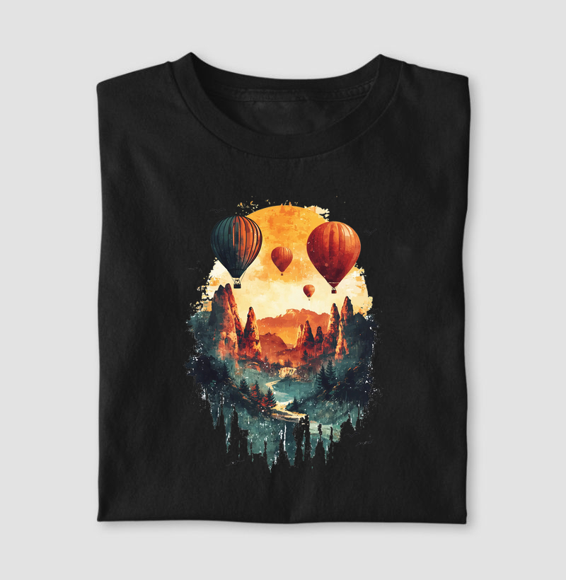 Camiseta Paisagem Mágica