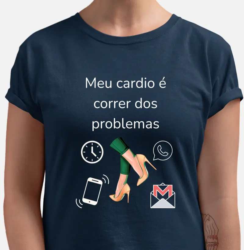 Meu cardio é correr dos problemas