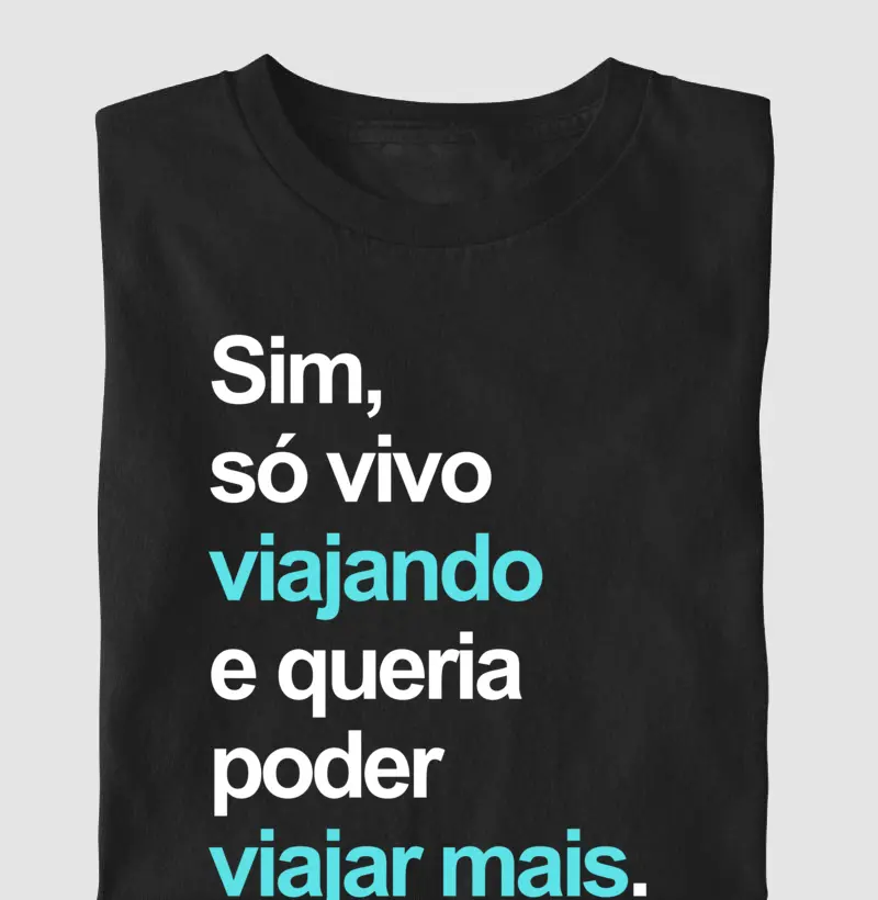 E queria poder viajar mais