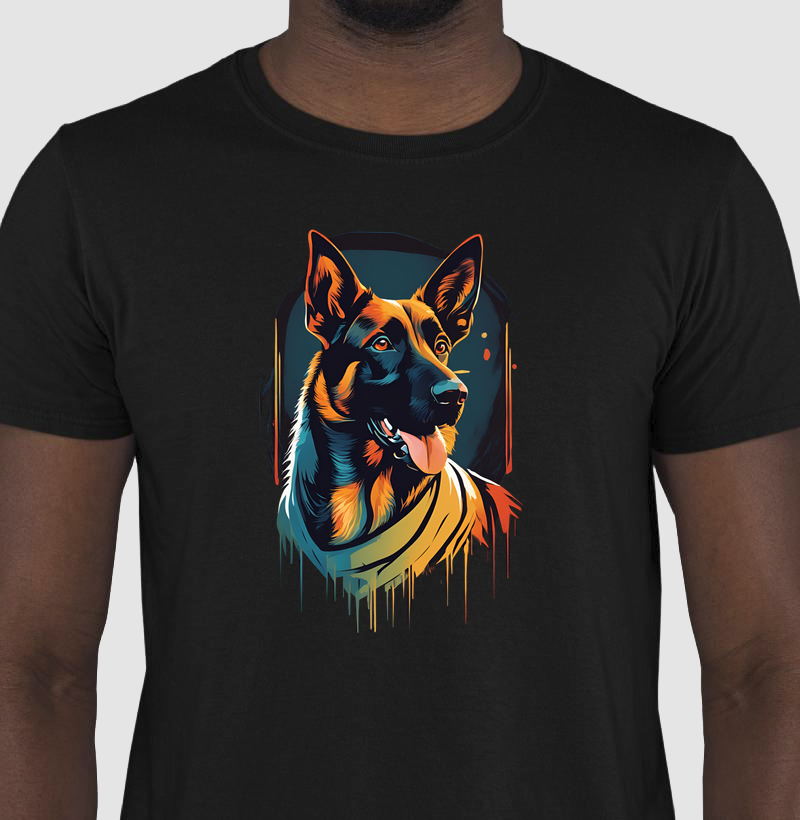 Camiseta Malinois arte