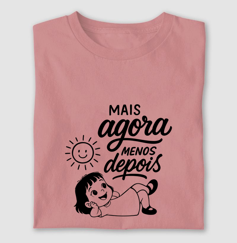 Camiseta Mais vida no agora